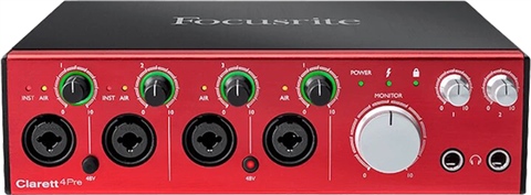 Focusrite Clarett 4Pre Thunderbolt,B - CeX (UK): - Buy, Sell, Donate